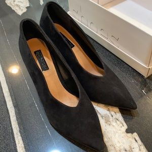 Suede topshop pumps